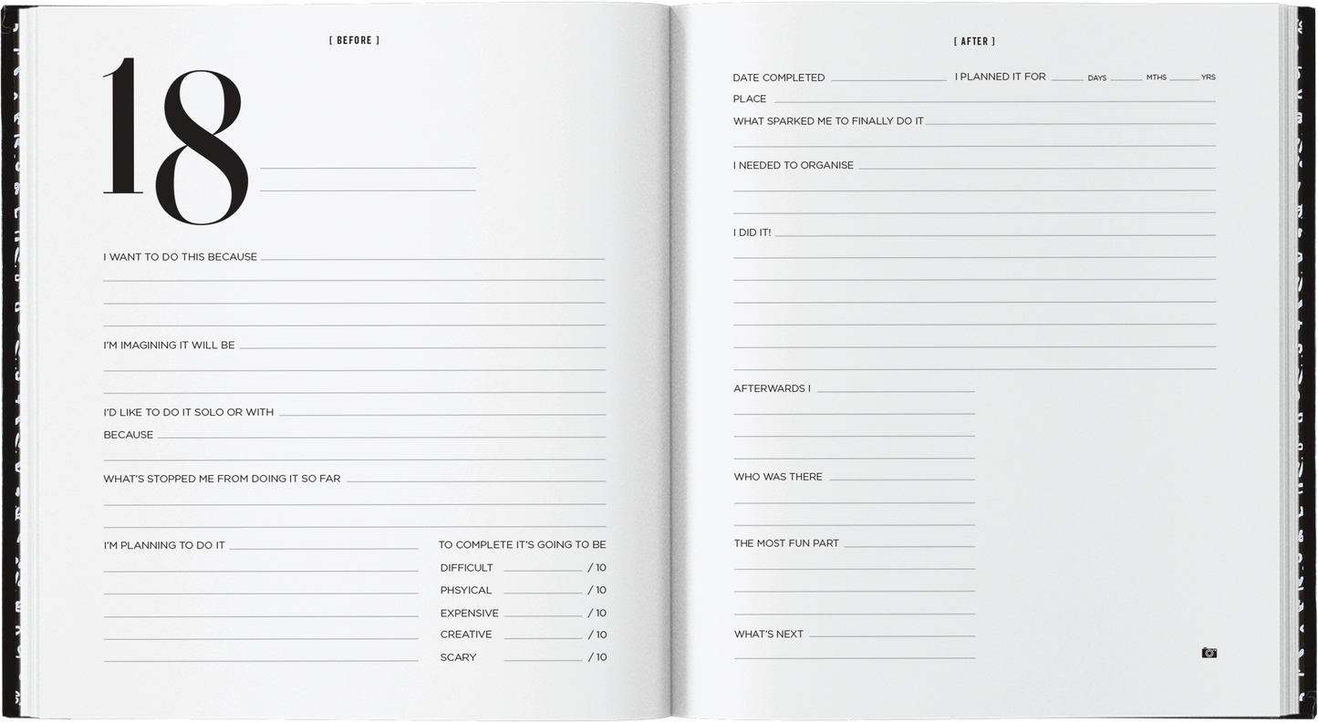 My Bucket List Journal: Beige