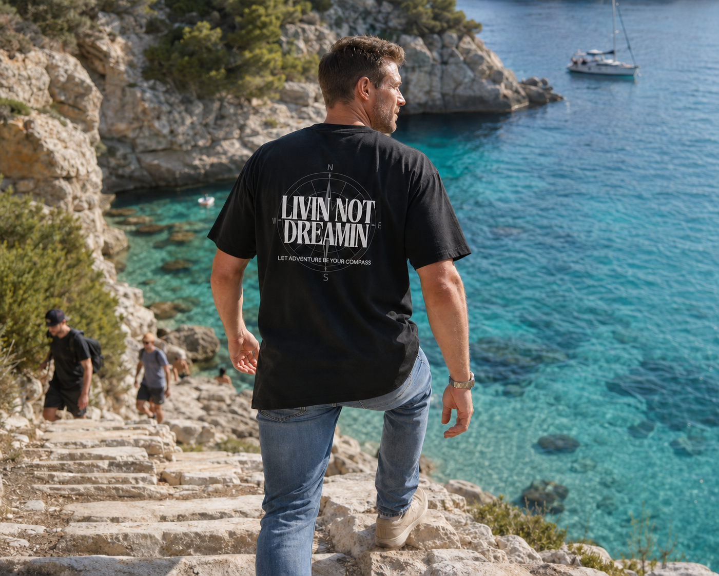 Let Adventure Be Your Compass Tee
