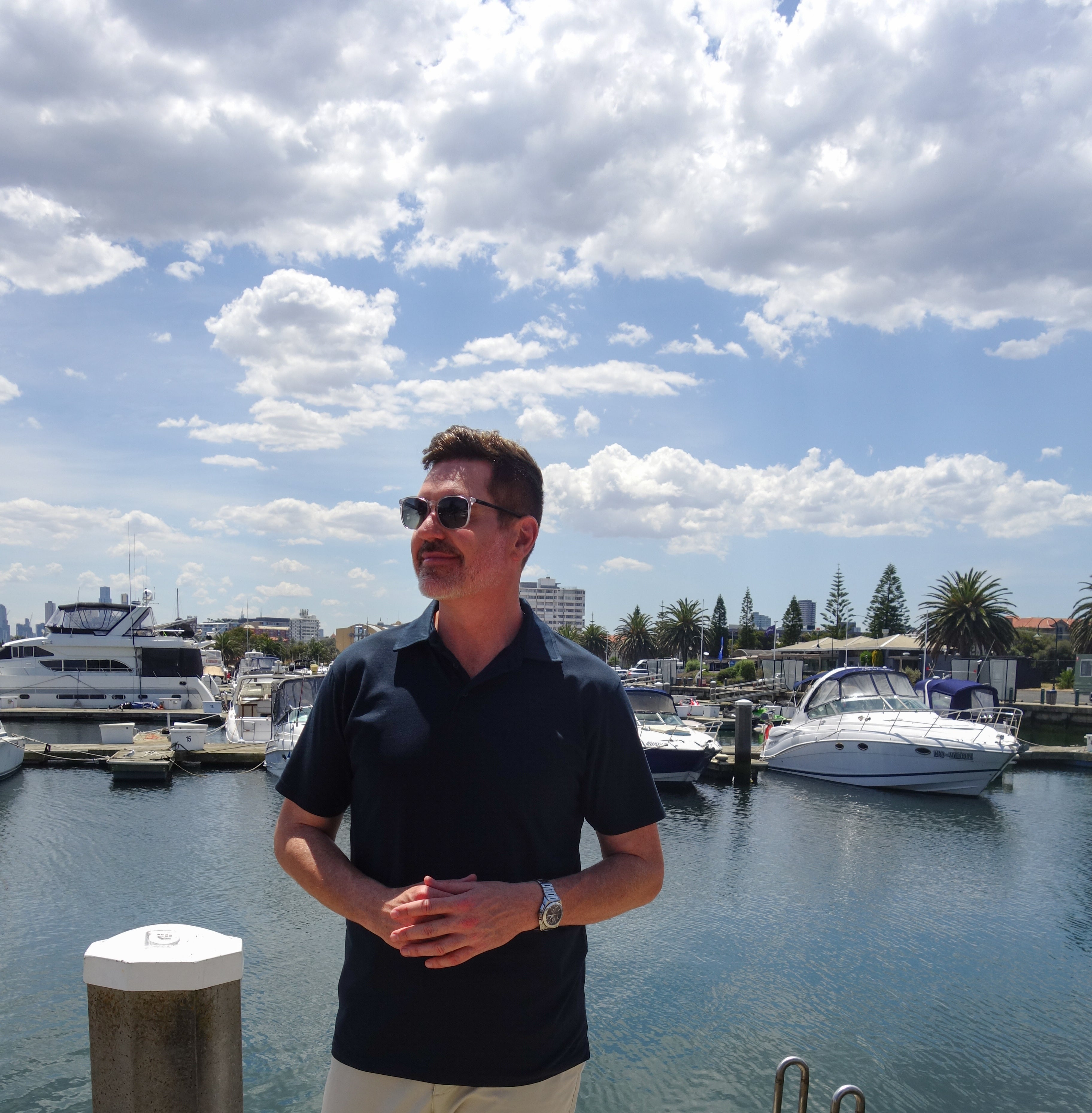 Classic Men's Navy Polo