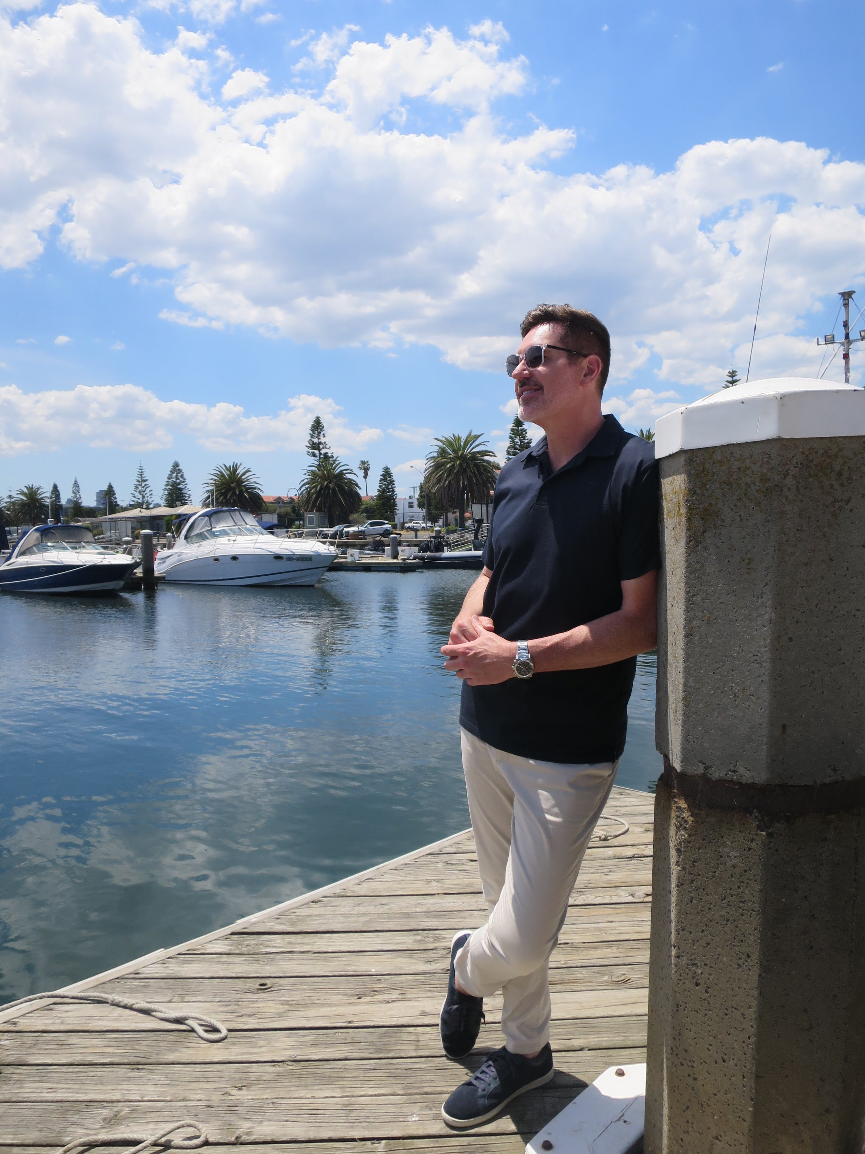 Classic Men's Navy Polo