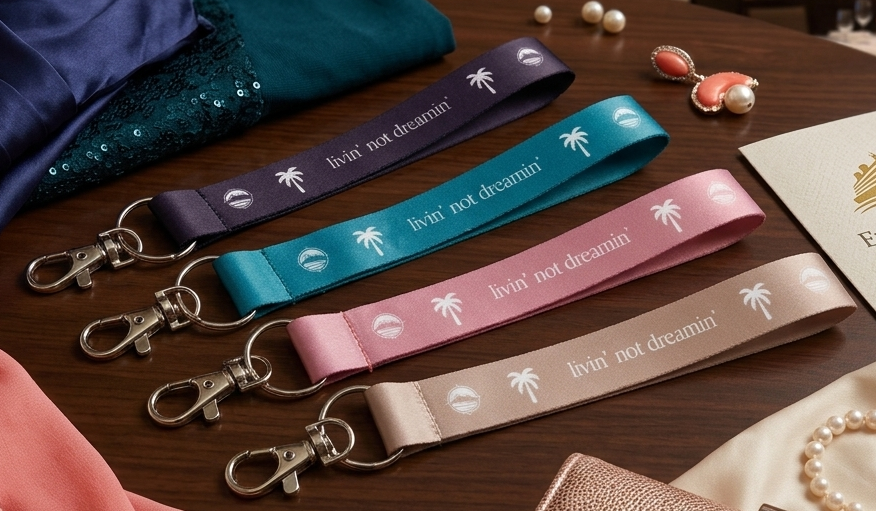 Livin' not dreamin' wristlets