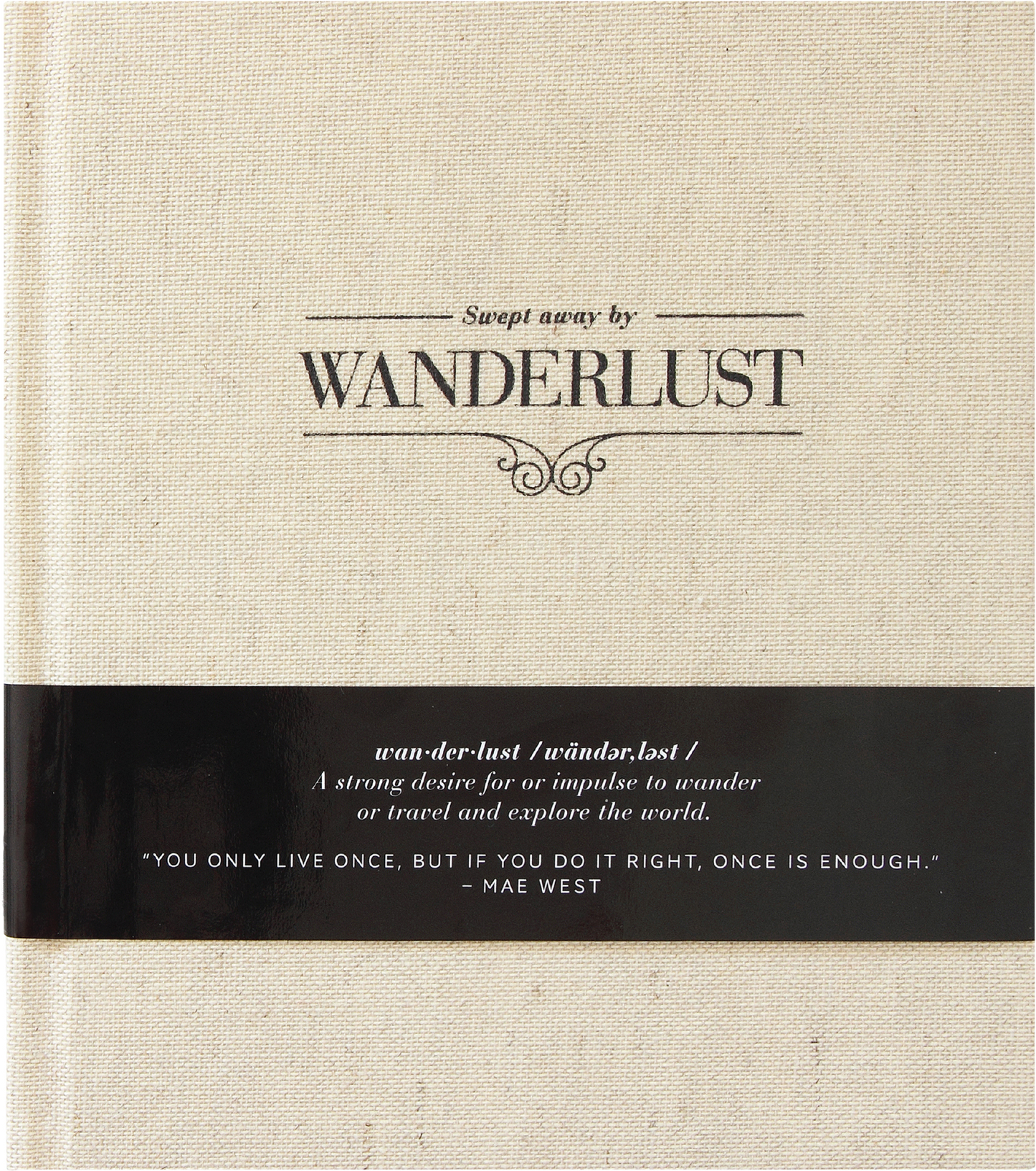 Swept Away by Wanderlust Journal