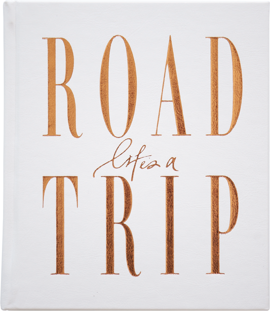 Life’s a Road Trip Journal: White Luxe