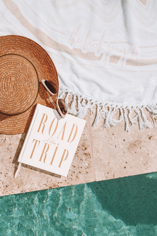 Life’s a Road Trip Journal: White Luxe
